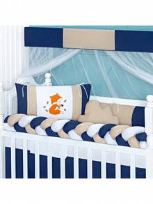 COMPLETE AMERICAN AND NATIONAL SLIM BABY CRIB KIT, FITS CRIB WITH MATTRESS UP TO 130CM X 70CM PROMOTION - 藍狐 - 查看 3