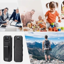 L7 Portable Small Body Camera 1080P With Night Vision And Motion Detection Wearable - Black - View 2