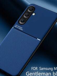 兼容 16 1 件高端商务图案磁贴防震防尘手机壳兼容三星 A55 A35 S22 Ultra S23 Ultra S24 Ultra，兼容 11 12 13 14 15 Pro Max - 藍色 - 查看 8