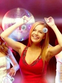 10 Stücke Discokugel Halskette 70er Jahre Disco Party Mini Discokugel Anhänger, Silber Discokugel Schmuck, Muss-have für Disco Party, Rückkehr zur Schule, Valentinstag - Silber grau - Übersicht 10