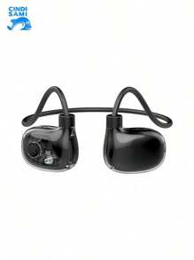 Bone Conduction Bluetooth Sports Headphones, OWS Long Battery Life, Neck-Mounted Wireless Headphones For Running