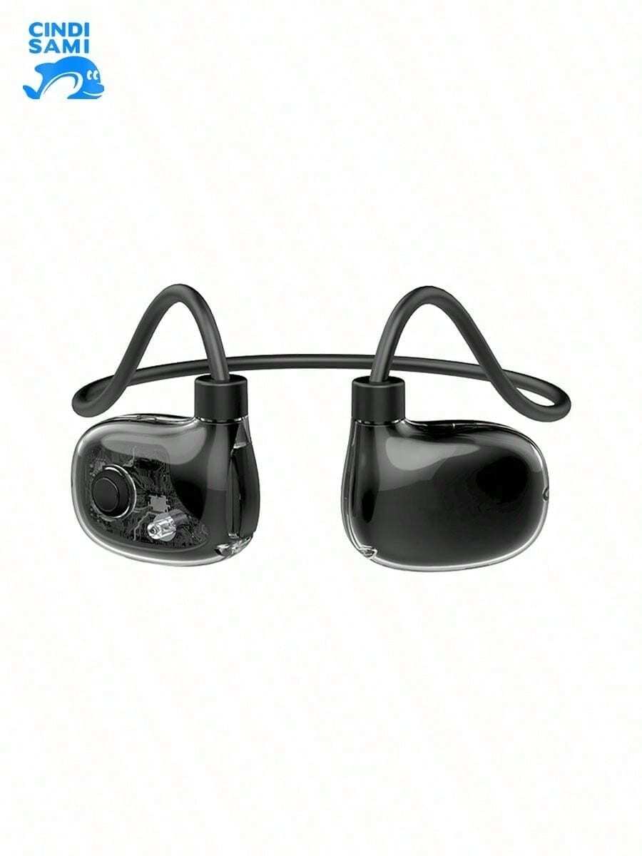 Bone Conduction Bluetooth Sports Headphones, OWS Long Battery Life, Neck-Mounted Wireless Headphones For Running