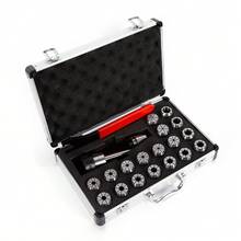 MTB2 ER32 M10 Spring Collet Chuck Set Morse Taper W/ Shank For CNC Millling Tool - 銀色 - 查看 2