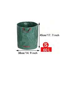 Outdoor Waterproof Large Capacity Leaf Storage Bag, Foldable Garden Yard Trash Waste Collection Bag - Multicolor - View 13