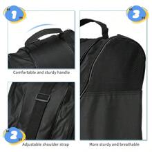 圣诞礼物 1 件装溜冰鞋包，可携带冰鞋、溜冰鞋包、直排轮滑鞋、旱冰鞋和四轮溜冰鞋、儿童和成人的溜冰头盔，耐用，配有舒适的可调节肩带，是圣诞节、万圣节、感恩节的完美礼物 - 彩色 - 查看 8