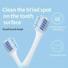 1 Stück Erwachsene Zahnbürste mit kieferorthopädischer Ausrichtung, Dental-Softreinigungs-Zahnbürste mit weichen Borsten, Interdental-Bürstenreinigungswerkzeug für Zahnspangen