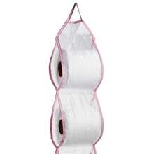 Charme Waterproof PVC Toilet Paper Holder For 3 Rolls - 淺粉色 - 查看 2
