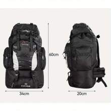 80L Travel Extra Large Hiking Camping Backpack Rucksack Waterproof Luggage Bag - Variant1 - View 5