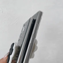 黑色大孔TPU软壳星空闪光DIY可爱猫爪可调节支撑保护壳兼容Apple Iphone11/12/13/14/15/16promax，三星S22 / S23FE / S24U / A55 / A05 / A05s / A34 / A24 / A12 / A13Redmi Note11/12/13pro +，小米13C，OPPO RENO 11F / RENO12，Infinix，华为P30LITE / P70PRO，荣耀90LITE / 70LITE / X8B / X9A，VIVO和其他IPHONE手机壳 - 黑色 - 查看 9