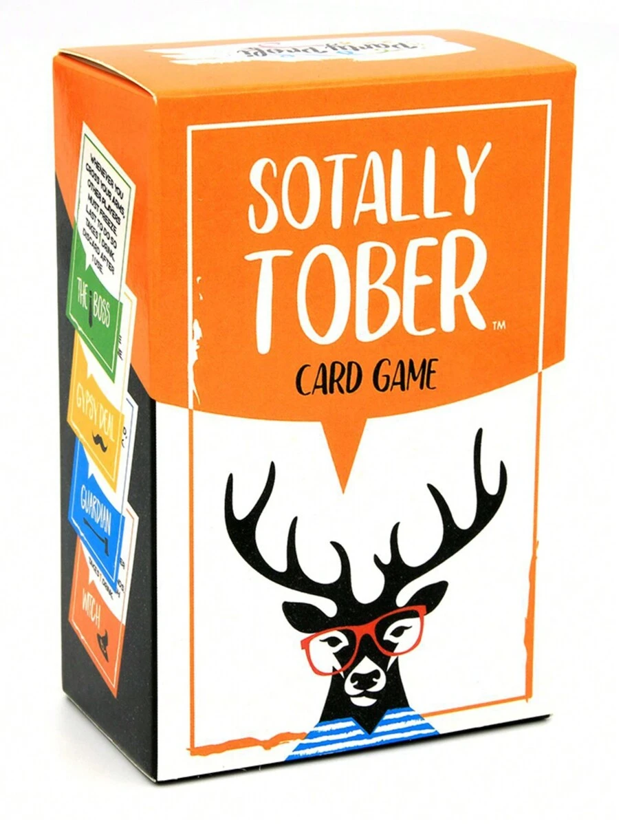 Fun Drinking Party Game Cards, Perfect Desktop Board Game, Adult Party Card Games Designed For Party Drinking, Party Atmosphere Creation Props, Holiday Greeting Cards,Party Games Suitable For Halloween/Christmas/Thanksgiving - Multicolor - View 1
