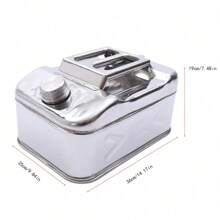 Boat Engine Fuel Tank - Silver - View 2