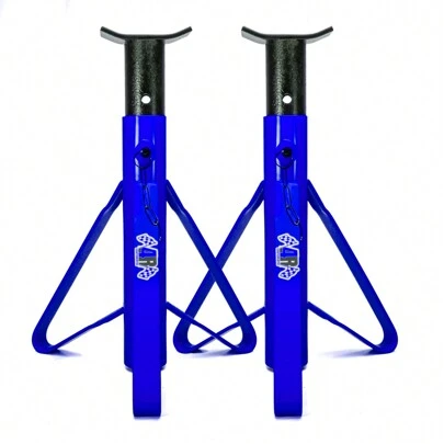 Kit Com 2 Cavaletes De Apoio Automotivo 2 Toneladas Reforçado- 4R Equipamentos