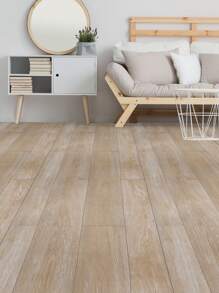 1 Roll Of Retro Thickened (Thickness/0.34mm) Beige Imitation Wood Grain Wood Texture Floor Sticker Suitable For Home Decoration, Room Background, Floor Renovation, Anti Slip Waterproof Wear-Resistant Wall Sticker Floor Sticker, Stickers, Wall Decal, Vinyl Decal For Home Decorations, Spring Decoration Items Refresh Your Home, Rama Decoration Stickers Room Decor - Multicolor - View 21