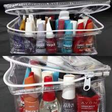 Manicure Toiletry Bag Organizer Nail Polish Organizer Multipurpose Organizer - 白色 - 查看 1