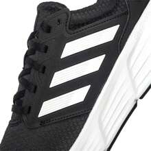 Adidas Zapatos deportivos casuales para hombre, zapatillas para correr ligeras y cómodas / diferentes versiones de la lengüeta son diferentes, el logotipo tiene letras / logotipo sin letras / sin logotipo, entrega aleatoria - Blanco y negro - Ver 5