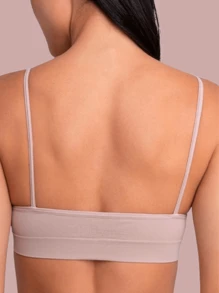 Women Bras & Bralettes - 米色 - 查看 3