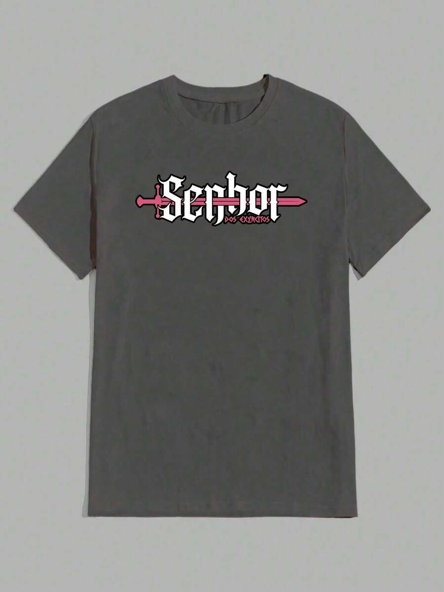 Lord Of The Army T-Shirt Gospel Religious Unisex 100% Cotton New Release Shipping Various Colors!! - Màu xám đen - Xem 1