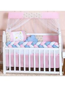 COMPLETE AMERICAN AND NATIONAL SLIM BABY CRIB KIT, FITS CRIB WITH MATTRESS UP TO 130CM X 70CM PROMOTION - 粉紅花園 - 查看 1