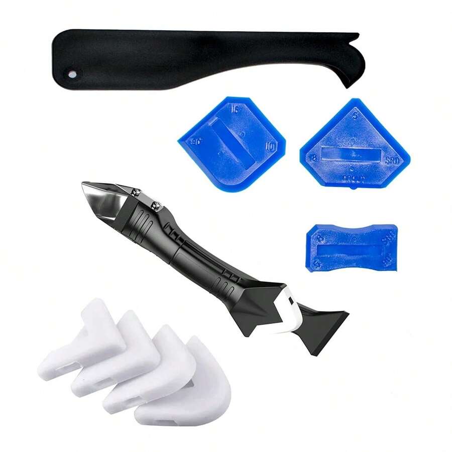 3 In 1 Silicone Caulking Tools(Stainless Steelhead), Sealant Finishing