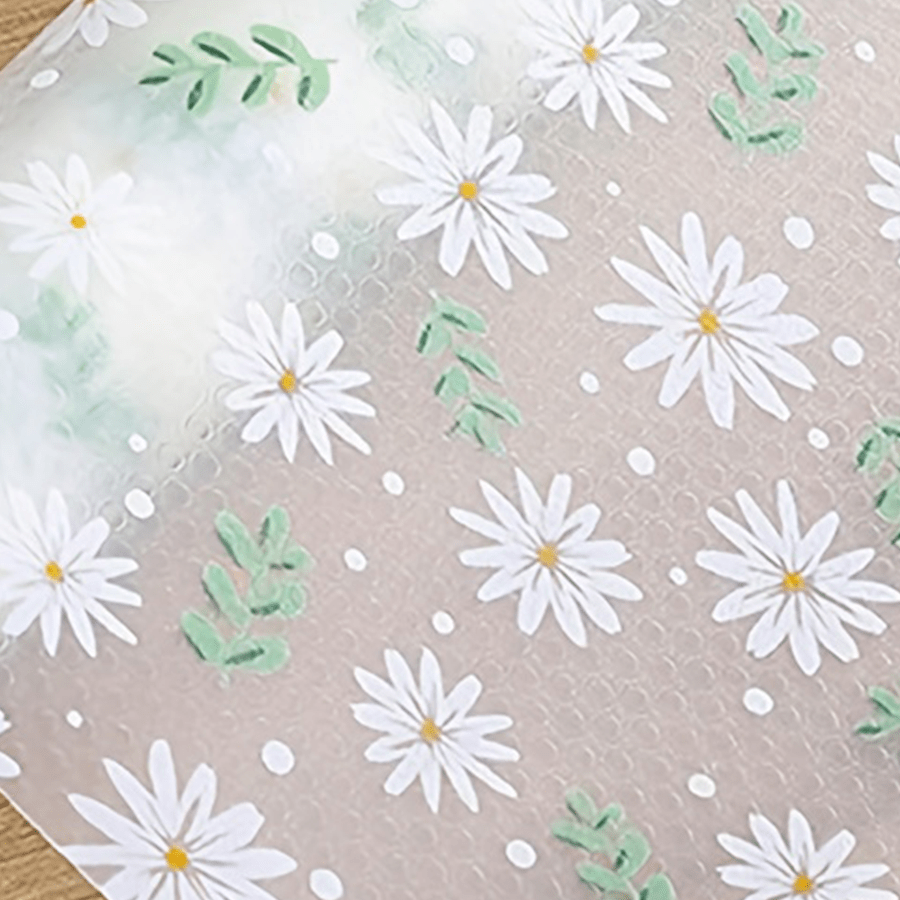 1 Roll Floral Cushion Mat, Waterproof Shelf Liner And Drawer Mat