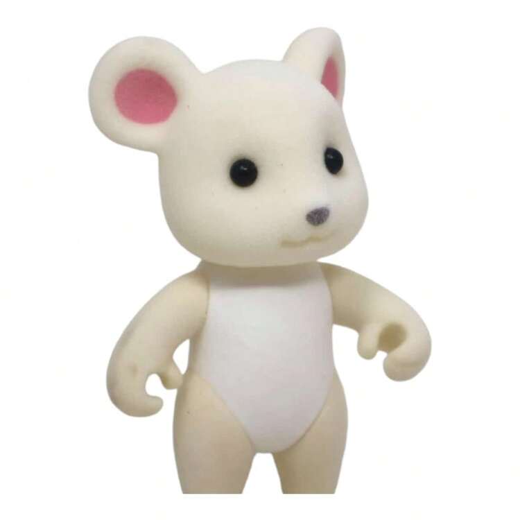 TERNURIN CHAFARIN RATONCITO MINI MUÑECO - Blanco - Añade 2