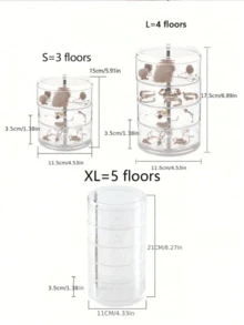 Hộp đựng trang sức xoay 3/4/5 tầng, Hộp đựng trang sức xoay 360 độ, Giá trưng bày trang sức, Hộp đựng đồ trang điểm, Túi đựng mỹ phẩm, Trang trí phòng, Túi xách, Túi trang điểm, Bàn trang điểm, Du lịch, Túi đựng đồ trang điểm, Đồ dùng du lịch, Hộp sắp xếp, Lưu trữ, Đồ dùng cần thiết khi đi du lịch, Hộp đựng đồ trang điểm, Túi đựng mỹ phẩm, Hộp đựng đồ trang điểm, Túi đựng đồ vệ sinh cá nhân, Hộp đựng đồ trên bàn làm việc, Túi đựng mỹ phẩm, Túi đựng đồ trang điểm, Hộp đựng phụ kiện trang điểm, Túi đựng đồ trang điểm, Túi đựng trang điểm, Hộp đựng trang sức, Túi nhỏ, Giá đựng cọ trang điểm, Giá đựng cọ, Hộp đựng nước hoa, Túi đựng đồ, Quà tặng cho phụ nữ, Quà Giáng sinh, Ý tưởng quà tặng cho phụ nữ, Trang trí phòng - Nhiều màu - Xem 9