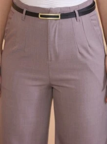 Women Pants - 碎石色 - 查看 4