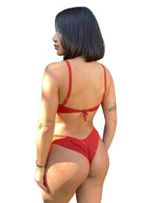 Women Bikini Sets - Terra Cota - Xem 2