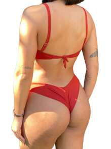 Women Bikini Sets - Terra Cota - Xem 4