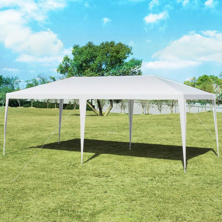 Lifezeal 10'x20' Outdoor Party Wedding Tent Heavy Duty Canopy Pavilion - White - View 1