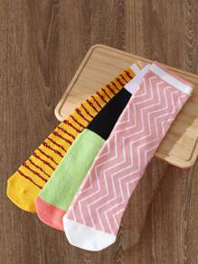 3 pares de calcetines tipo tripulación con diseño de sushi para hombres y mujeres, calcetines casuales cómodos y transpirables con estampados divertidos y novedosos, ideales para parejas, regalos de vacaciones