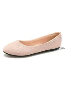 OMS Flat Shoes With Bowknot Low Vamp Comfortable Loafers, 2024 Summer Outdoor Wear, Wide Feet, Lightweight Breathable Fashion Sexy Versatile Slip-On Shoes, Soft Sole Shoes, Milky White Round Toe