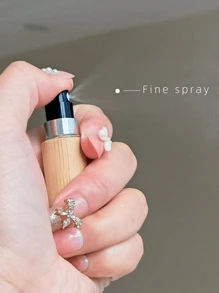 2 件/1 件 5ML/8ML 香水可再填充瓶、豪华便携式迷你香水雾化器套装、可再填充香水雾化器瓶、香水旅行喷雾瓶分配器、迷你便携式空液体容器、旅行尺寸、口袋友好型、5ml 和 8ml 容量、优质竹壳、香水分配空瓶、旅行必需品、海滩旅行收纳袋、暑假返校学校用品假日露营假日必需品配件女士香水男士香水