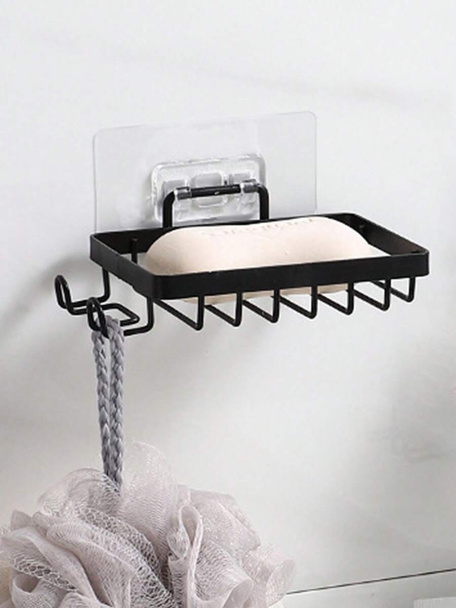 1pc 2 Tier Shower Hanging Organizer Shelf Rustproof, Shampoo Holder