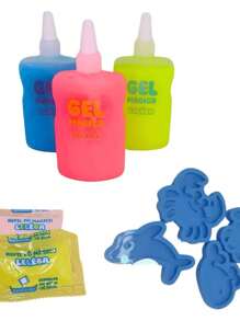 Magic Gel - Gel màu xanh, đỏ và xanh lá cây - Xem 2