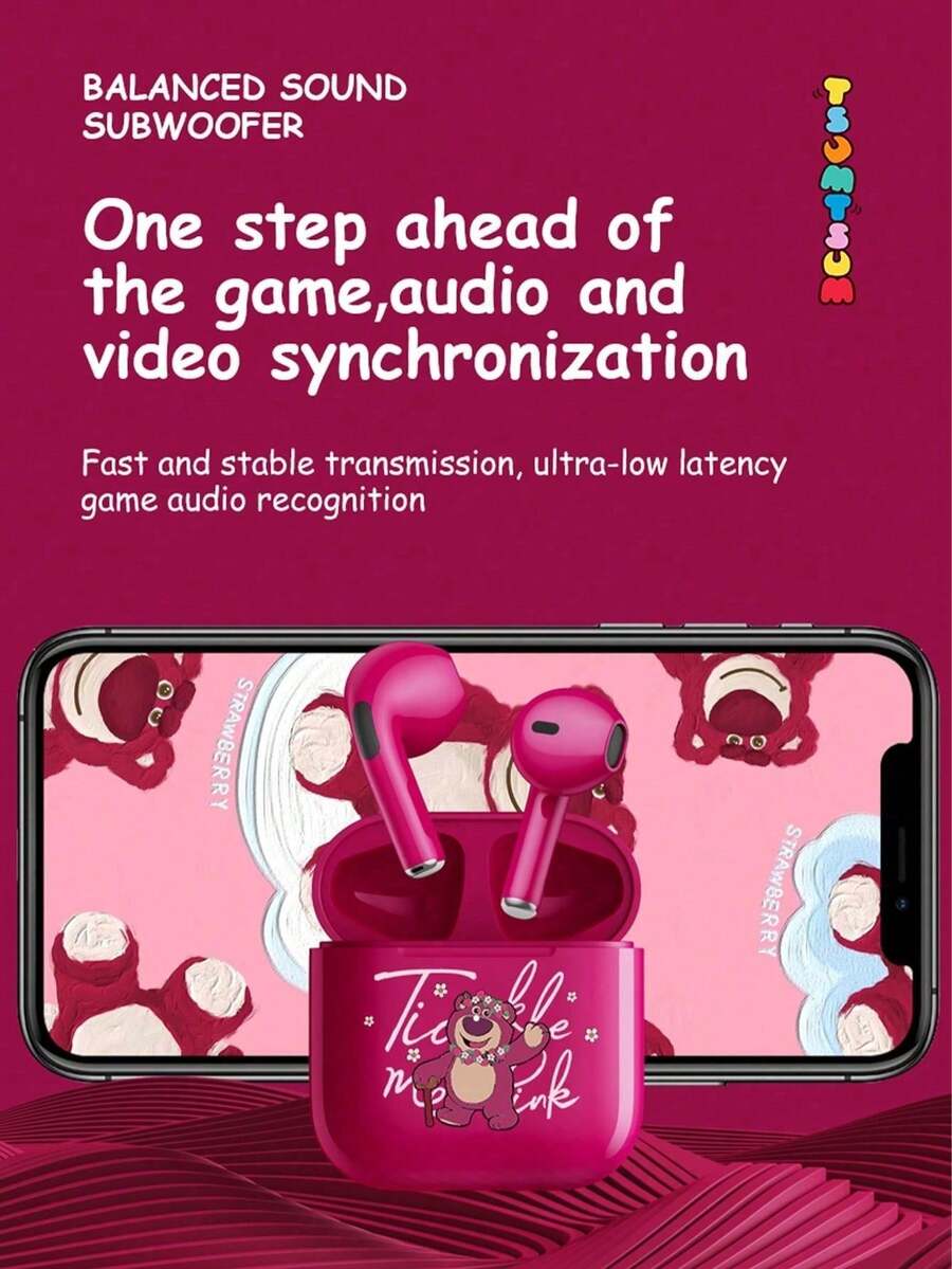 Disney LF918 1pc White Passive Noise Cancelling SemiInEar HIFI High