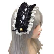 1 Băng đô chuông dễ thương cho nữ, thích hợp để đeo hàng ngày, hóa trang, phong cách Lolita Gothic, Halloween ngọt ngào và đáng yêu - Nhiều màu - Xem 10