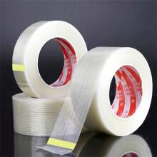High Temperature Fiberglass Insulating Tape For Lithium Battery Packs - Single Side Adhesive, Strong Seal Fixture, Plastic Material, 984.25 Inch Length - Multicolor - View 3