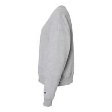 Women's Powerblend Crewneck Sweatshirt (Light Steel) - 淺灰色 - 查看 3