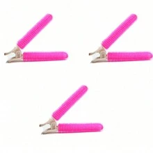New 2-In-1 Volumizing Hair Root Clipper And Heatless Curler For Messy Bangs And Curly Hair - Multicolor - View 11