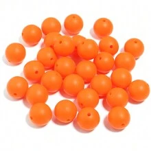 20 件/包硅胶糖果色圆珠，适合制作珠宝，可爱的 DIY 配件 - 20個/包 - 查看 17