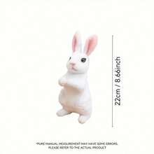 Imitation Bunny Plush Toy White Rabbit Doll - Simulation Bunny - View 4