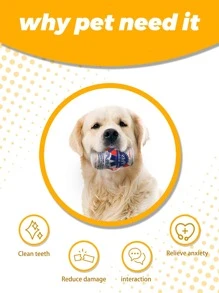 1 juguete de peluche con forma de botella de bebida de material de poliéster, juguete para perro, juguete interactivo para morder, juguete para lanzar para perro, juguete para morder audible para perro