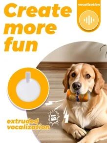 1 juguete de peluche con forma de botella de bebida de material de poliéster, juguete para perro, juguete interactivo para morder, juguete para lanzar para perro, juguete para morder audible para perro