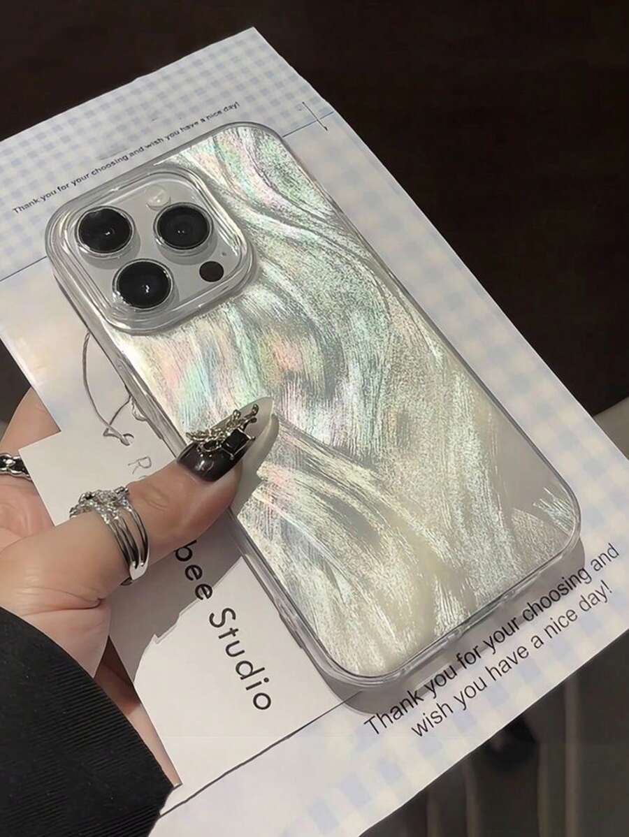 1 Stück modischer Federn Mesh Kamera Linse Handy Hülle kompatibel mit iPhone 11 12 13 14 11Pro Max 12 Pro Max 13 Pro Max 14 Pro Max XR 15 15 Pro 15 Pro Max iPhone 16 und Serie - Verschiedenfarbig - Übersicht 1