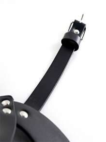 Mặt nạ nửa mắt cosplay mặt mèo mặt nạ da mặt nạ phim hoạt hình phụ nữ da vui nhộn mặt nạ hóa trang nhập vai tiệc halloween, tai mèo - màu đen - Xem 8