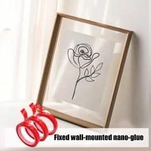 1个/3个+纳米胶双面透明相框，A4展示板，亚克力相框，书法相框，大相框，海报框，壁挂式，适用于家居、客厅、办公室装饰，情人节、新年、复活节、母亲节、生日、毕业季礼物 - 彩色 - 查看 26