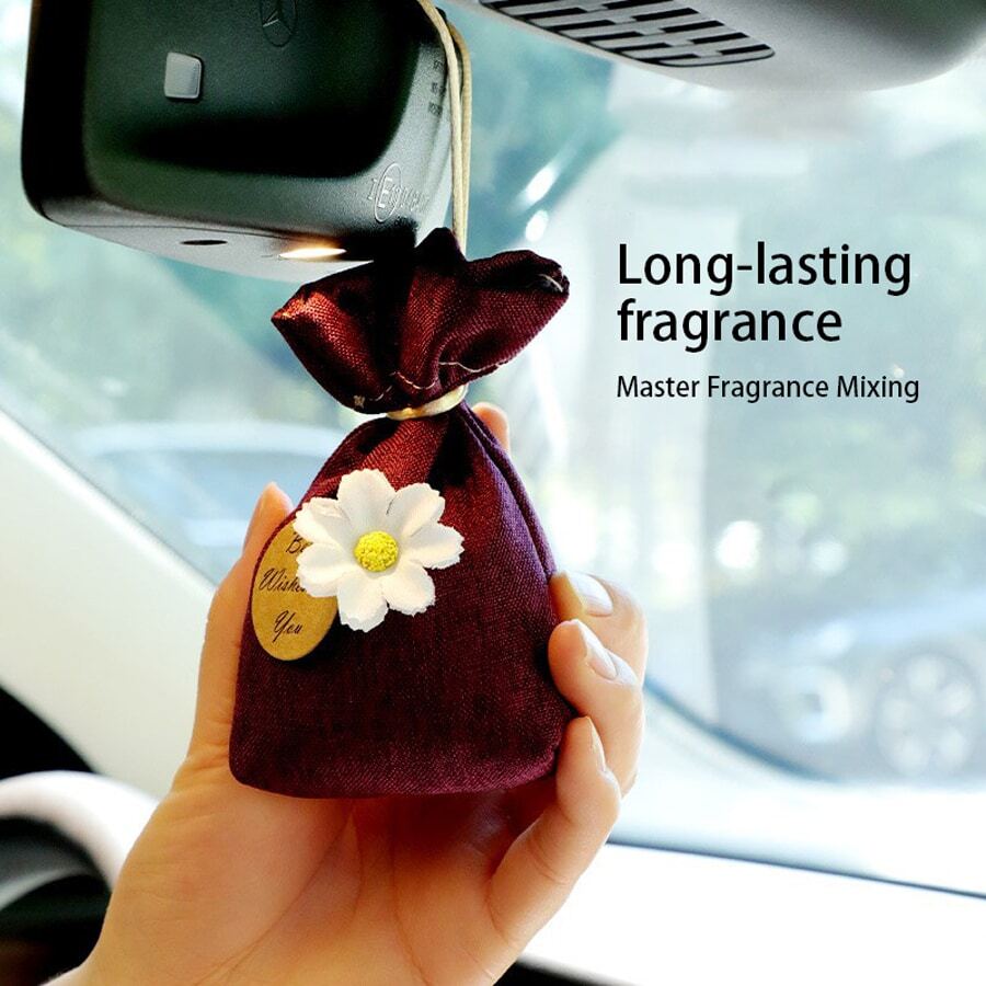Diffuseur Parfum Voiture Fleur De Tiaré - Désodorisant Habitacle Made In France - 6 Semaines
