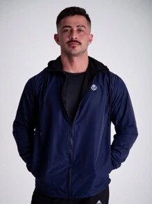Type One Men Jackets & Coats - Navy Blue - View 5