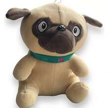 30cm Adorable And Huggable Plush Pug Dog - 駝色 - 查看 2